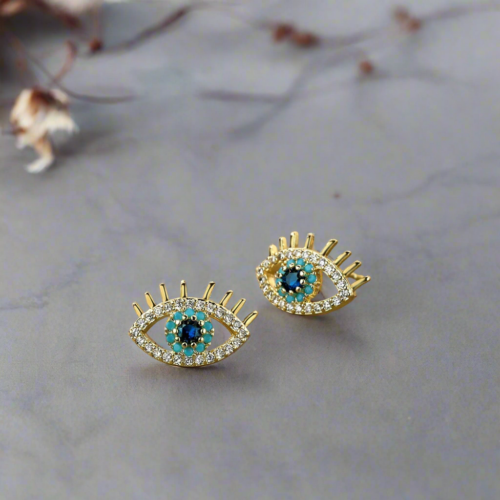 Evil Eye Earrings