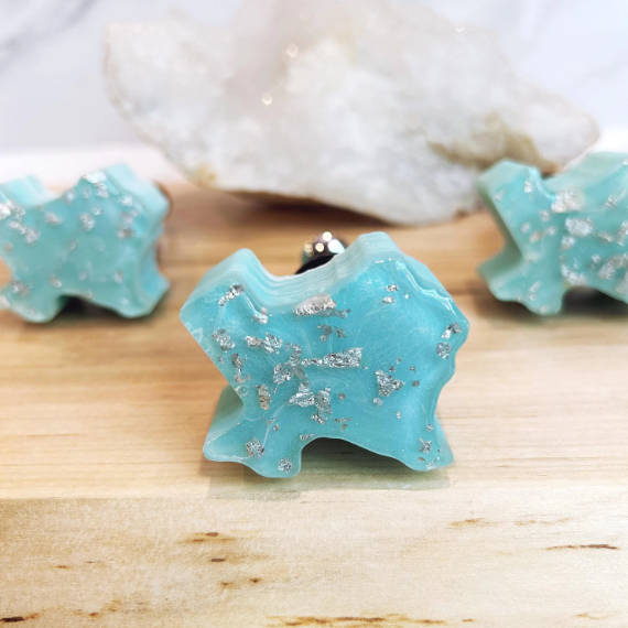 Turquoise Texas Wine Stopper